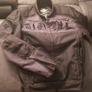 Mens size large harley riding jacket